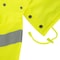 Pioneer Fleece Hoodie, Class 3, Type P & R, 10.5 oz. (360 GSM) polyester fleece, Hi-Vis Yellow/Green, 5XL V1060461U-5XL - alternate 3